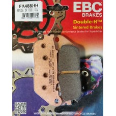 EBC Brakes Double-H Sintered Superbike Brake Pads Rear - FA488HH EBC Brakes Double-H Sintered Superbike Brake Pads Rear - FA488HH
